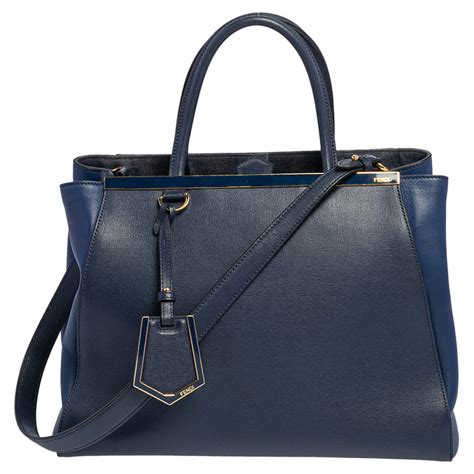 fendi 2jours bag blue|fendi 2jours handbag.